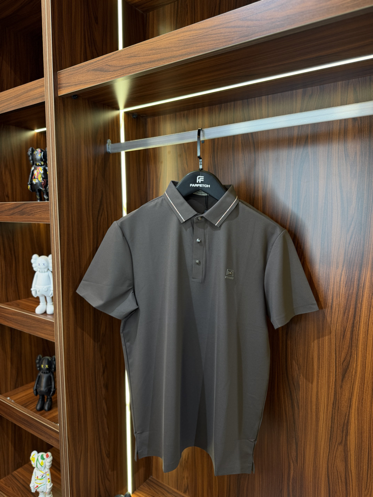 Burberry Premium Pamuk Polo Yaka İthal Tshirt T-1