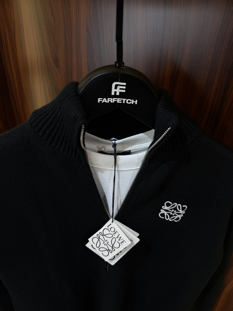 Loewe Premium Tam Fermuarlı Hırka T-1