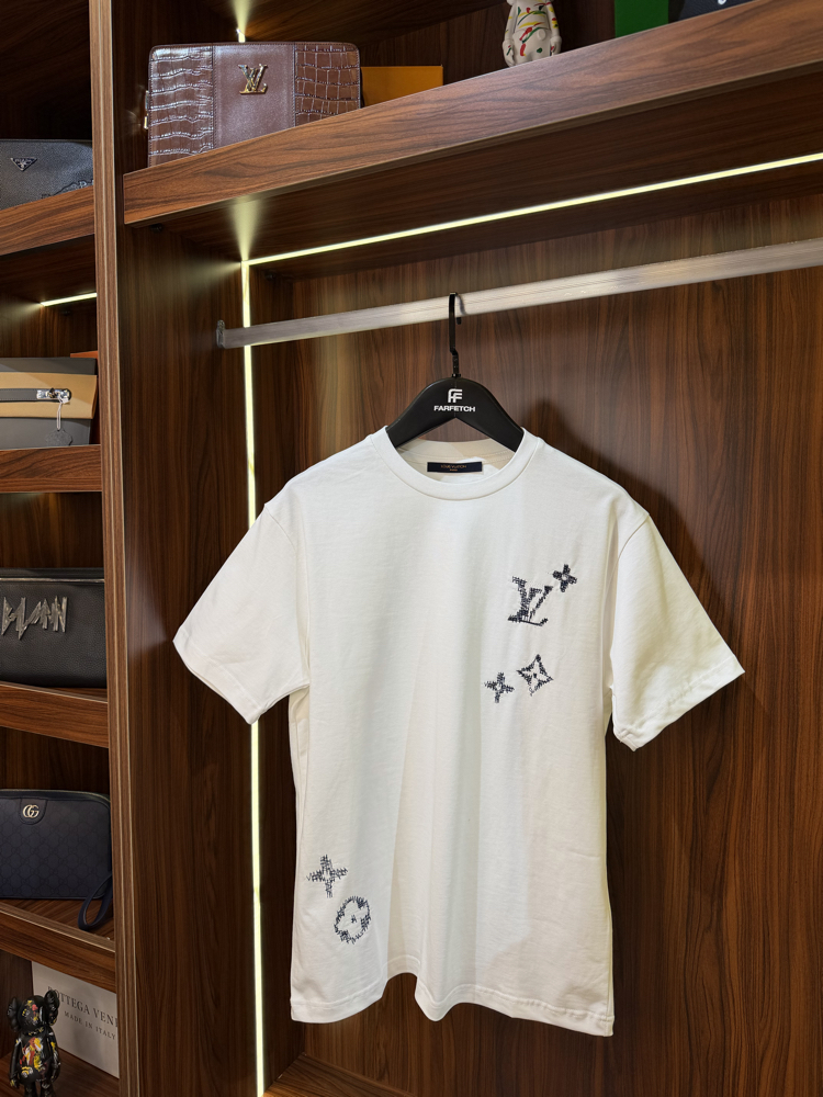 Louis Vuitton Premium Pamuk Tshirt T-1