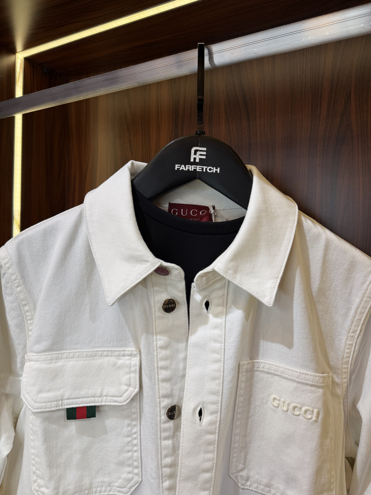 Gucci Premium Erkek Kot Ceket T-1