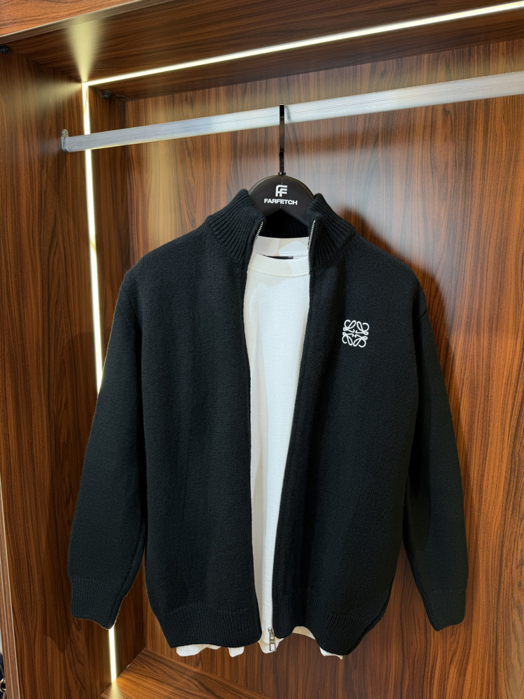 Loewe Premium Tam Fermuarlı Hırka T-1