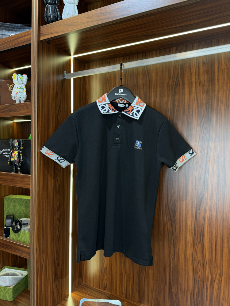 Loewe Polo Yaka Premium Pamuk Tshirt T-1