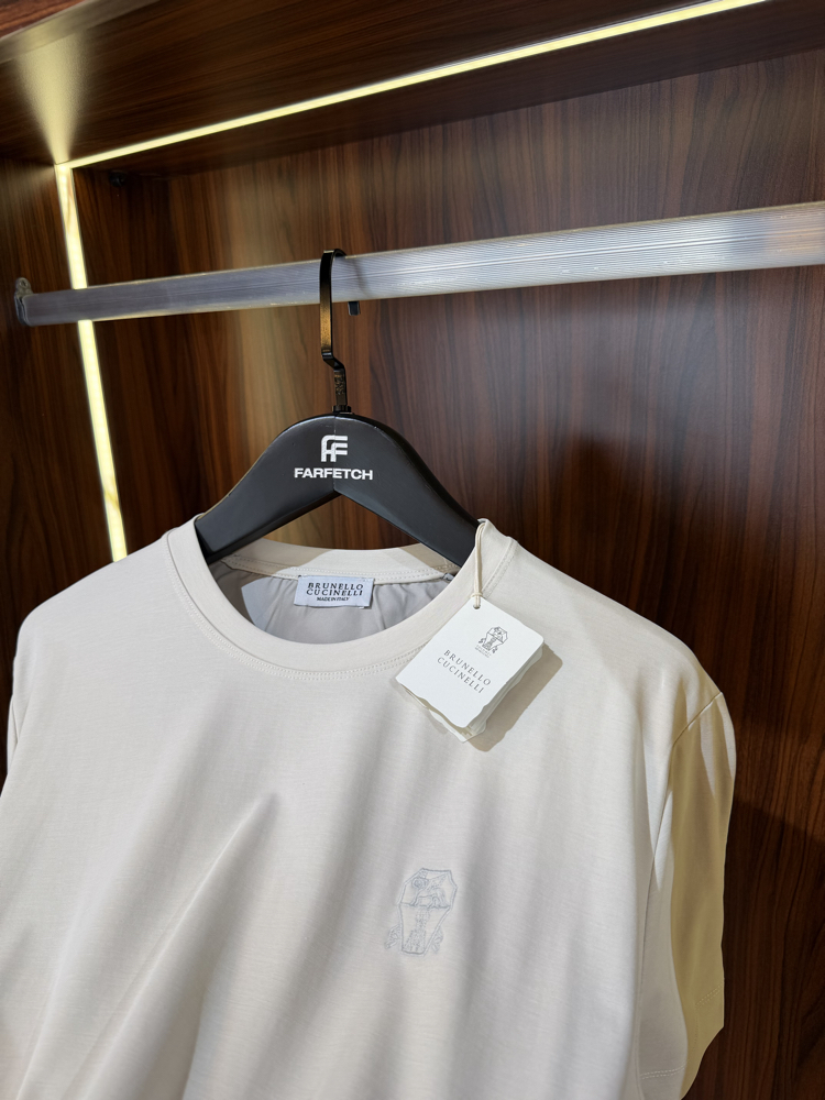 BRUNELLO CUCINELLI Premium  Pamuk Tshirt  T-1