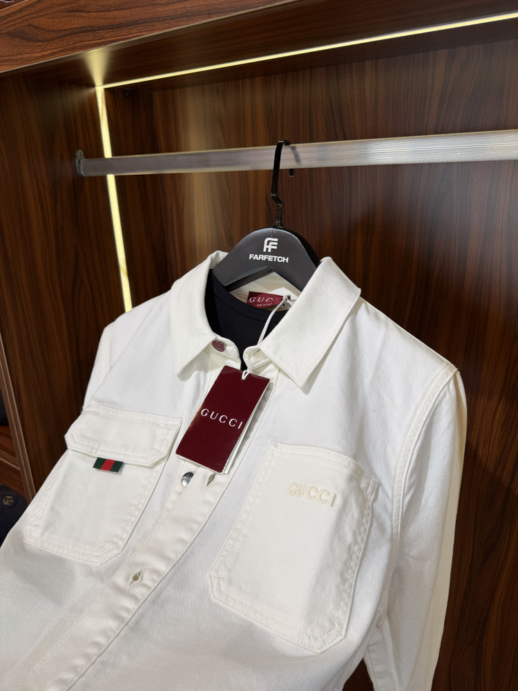 Gucci Premium Erkek Kot Ceket T-1