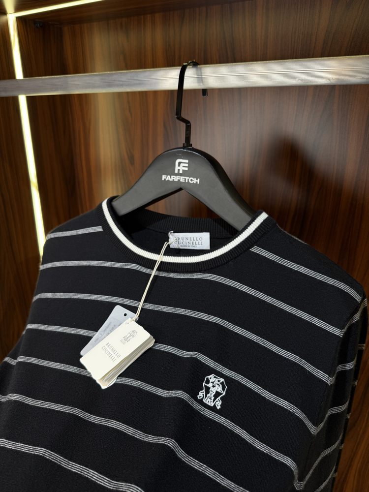 BRUNELLO Premium Pamuk Sweatshirt T-1