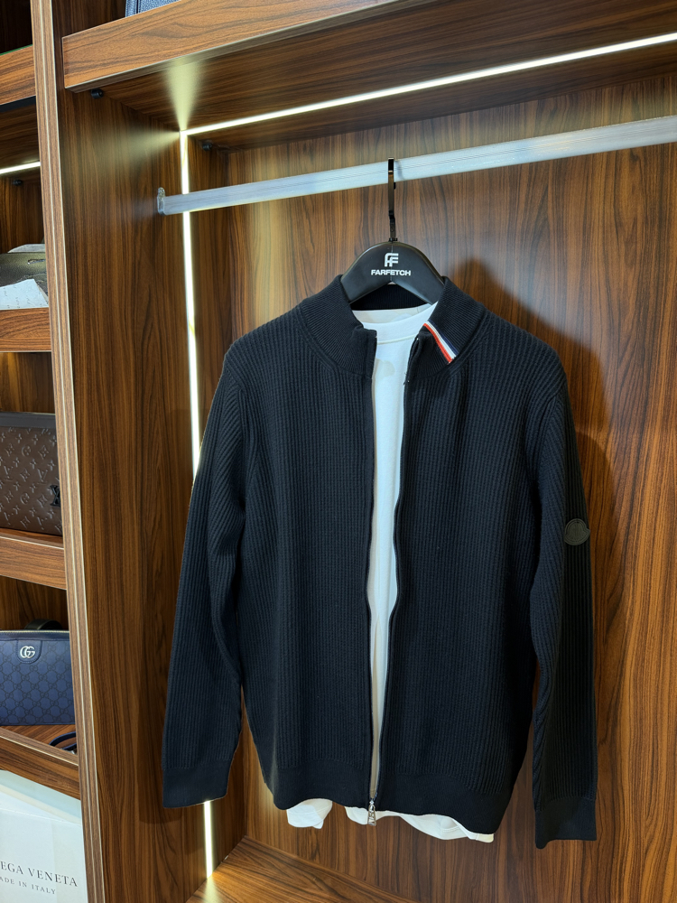Moncler Premium Tam Fermuarlı Hırka T-1
