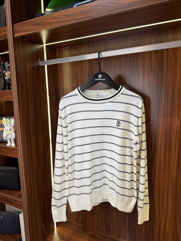 BRUNELLO Premium Pamuk Sweatshirt T-1