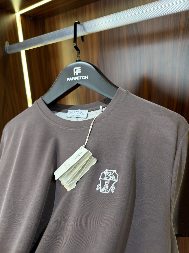 BRUNELLO CUCINELLI Premium  Pamuk Tshirt  T-1