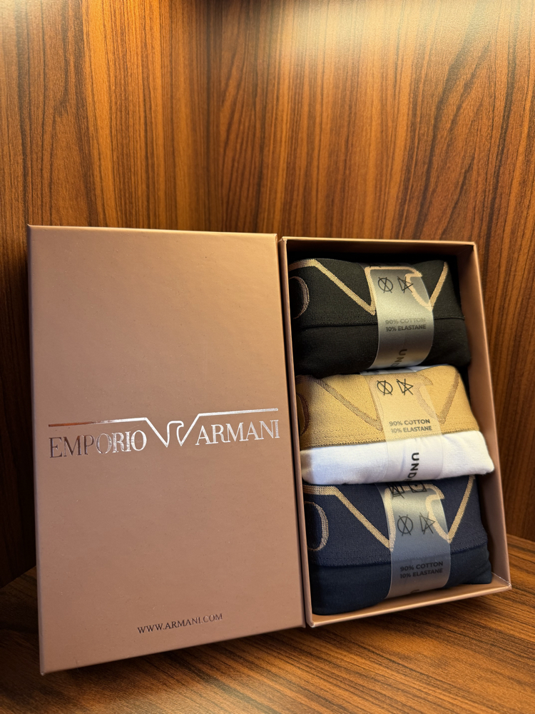 Armani Premium Pamuk Boxer T-1