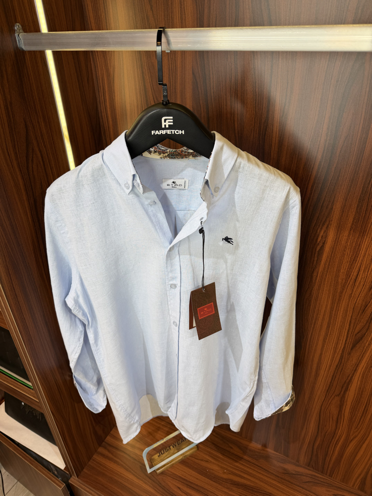 ETRO Premium Keten Gömlek T-1
