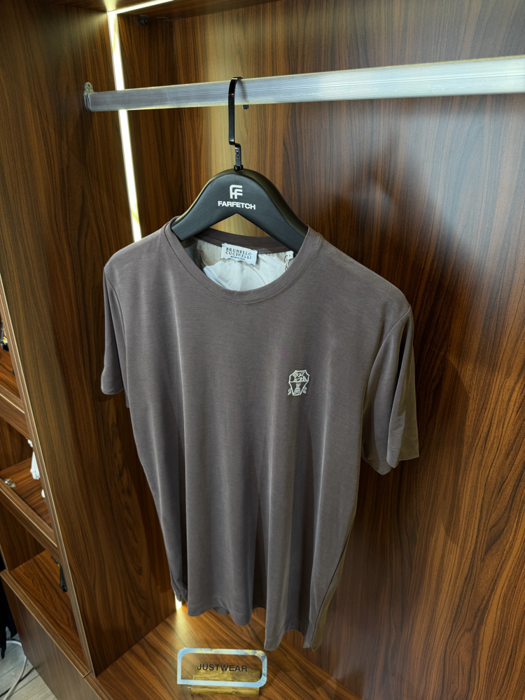 BRUNELLO CUCINELLI Premium  Pamuk Tshirt  T-1