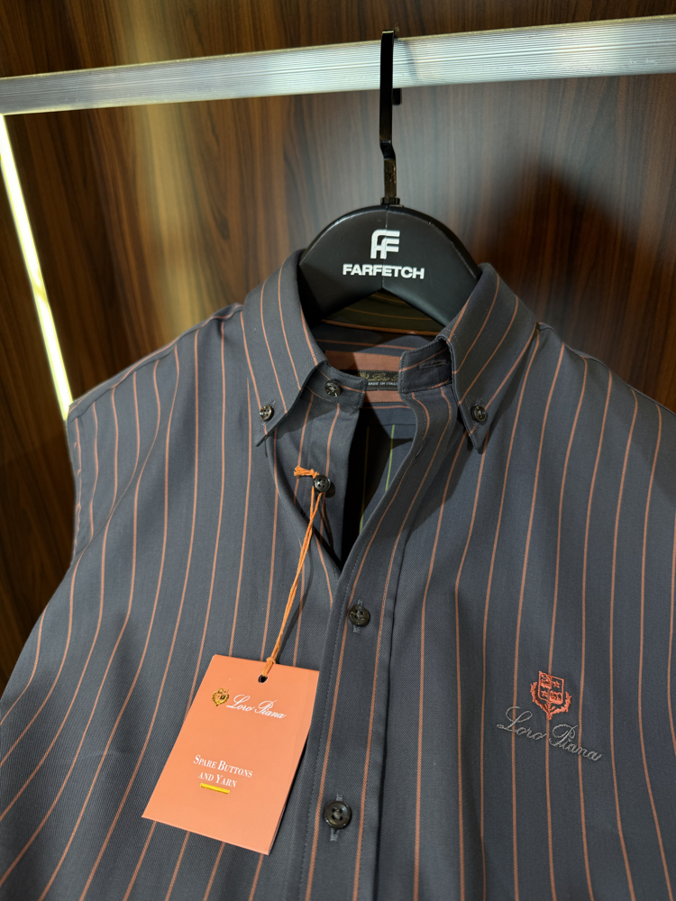 Loro Piana Premium Pamuk Gömlek T-1