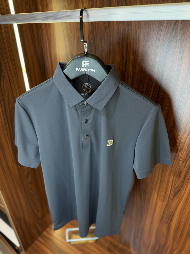 Louis Vuitton Premium Pamuk Polo Yaka İthal Tshirt T-1