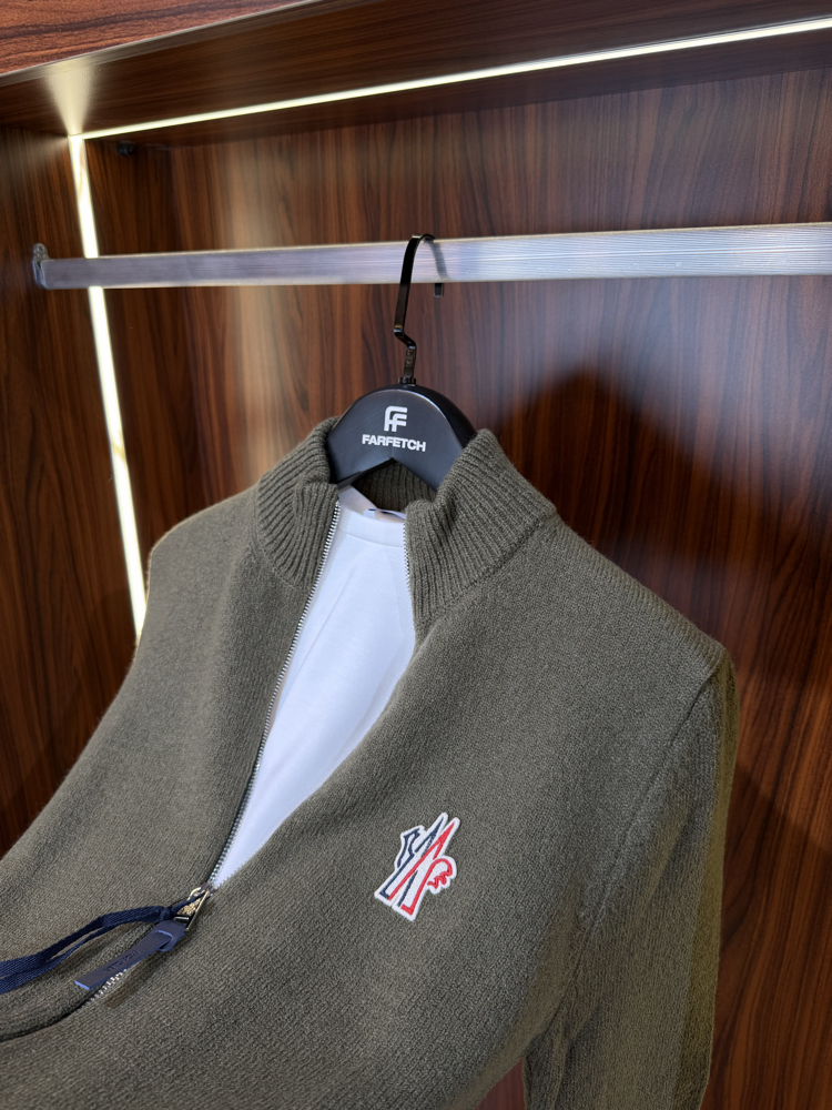 Moncler Premium Tam Fermuarlı Hırka T-1
