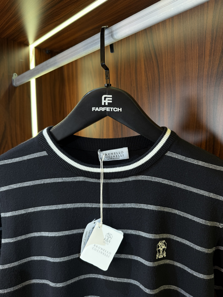 BRUNELLO Premium Pamuk Sweatshirt T-1