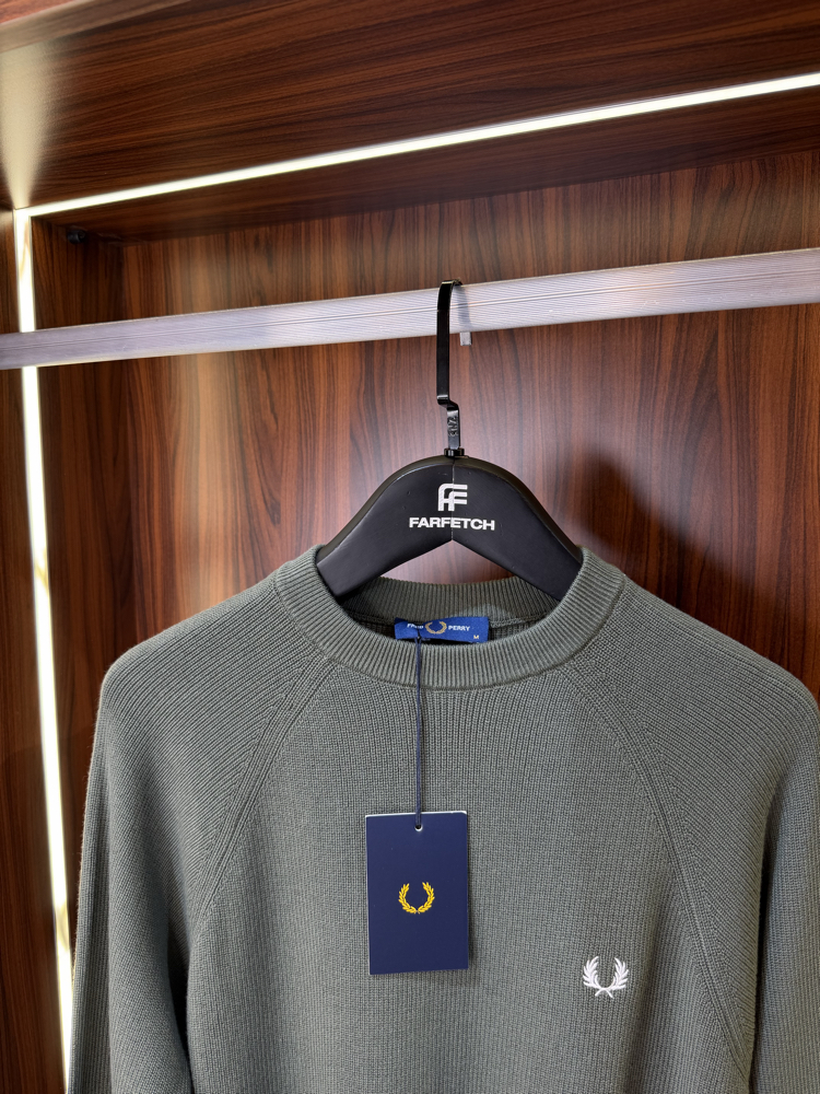 FRED PERRY Premium Pamuk Sweatshirt T-1