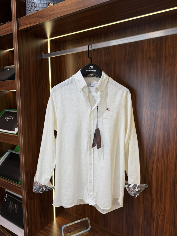ETRO Premium Keten Gömlek T-1