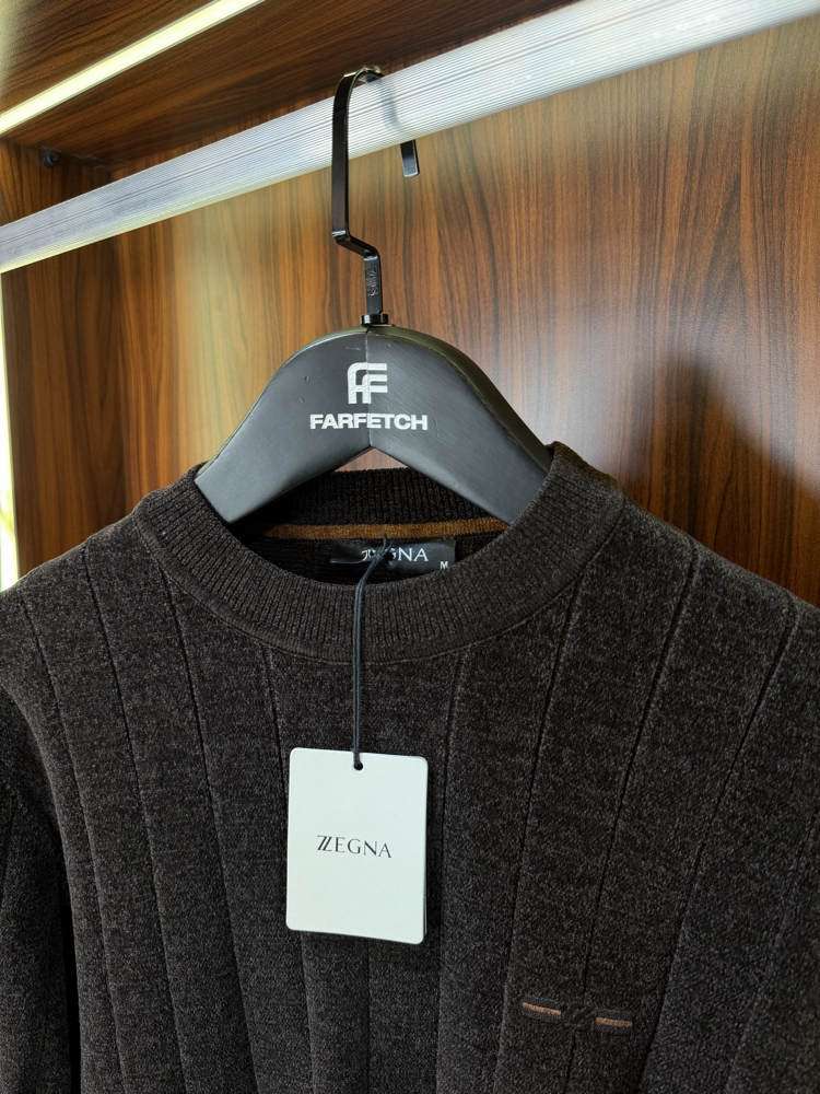 Zegna Premium Pamuk Sweatshirt T-1