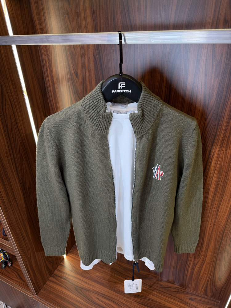 Moncler Premium Tam Fermuarlı Hırka T-1