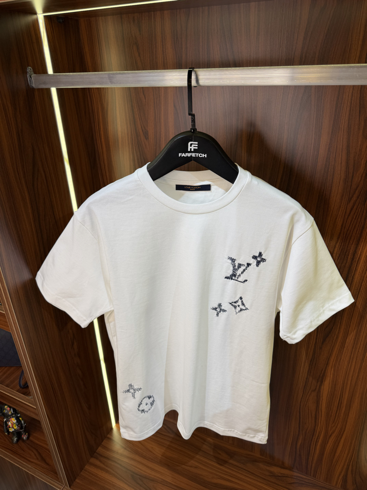Louis Vuitton Premium Pamuk Tshirt T-1