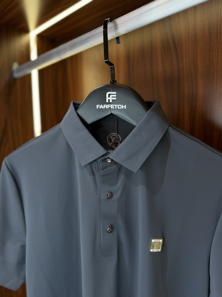 Louis Vuitton Premium Pamuk Polo Yaka İthal Tshirt T-1