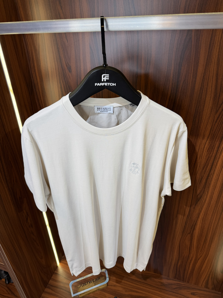 BRUNELLO CUCINELLI Premium  Pamuk Tshirt  T-1
