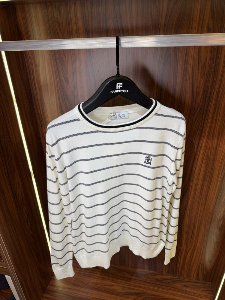 BRUNELLO Premium Pamuk Sweatshirt T-1