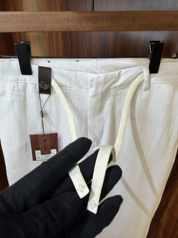 Loro Piana Premium Keten Pantolon T-1