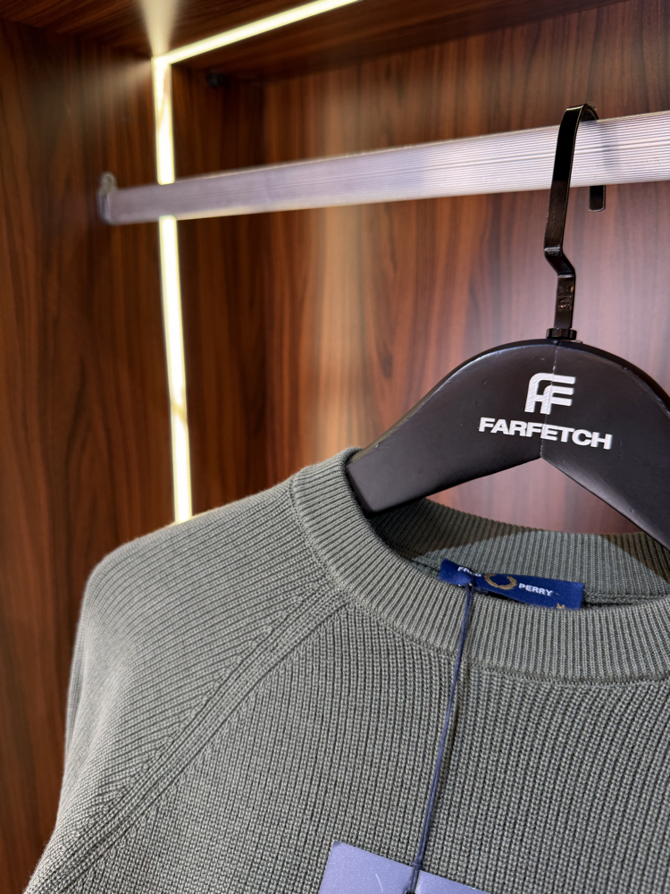 FRED PERRY Premium Pamuk Sweatshirt T-1