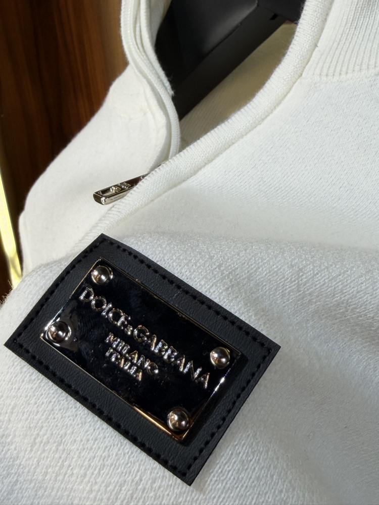 Dolce Gabbana Yarım Fermuarlı Premium Sweatshirt T-1