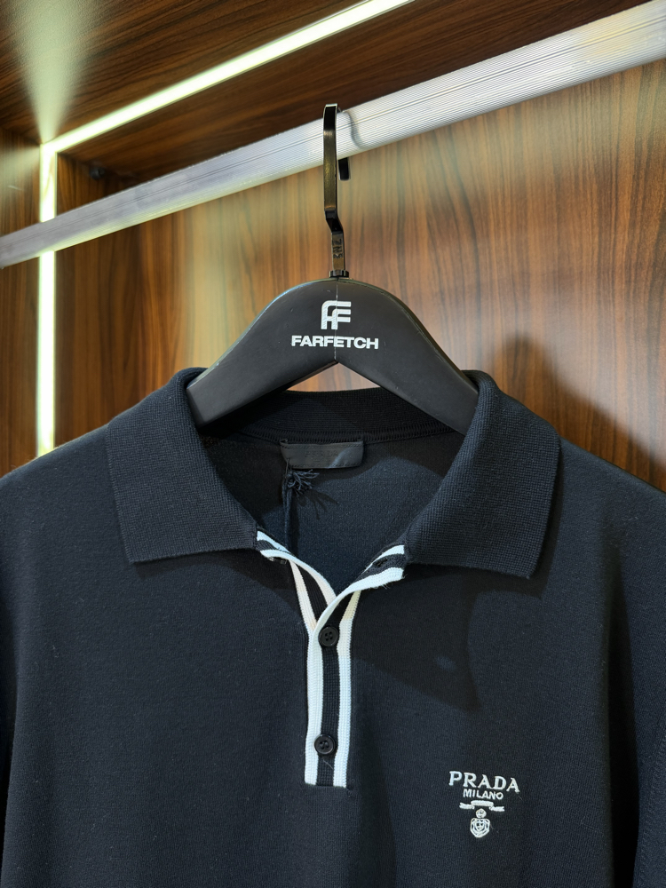 Prada Polo Yaka Premium Triko Tshirt T-1
