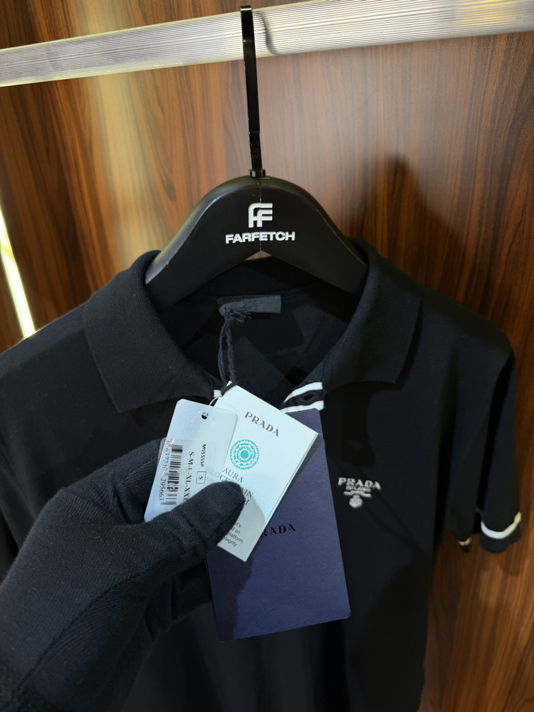 Prada Polo Yaka Premium Triko Tshirt T-1