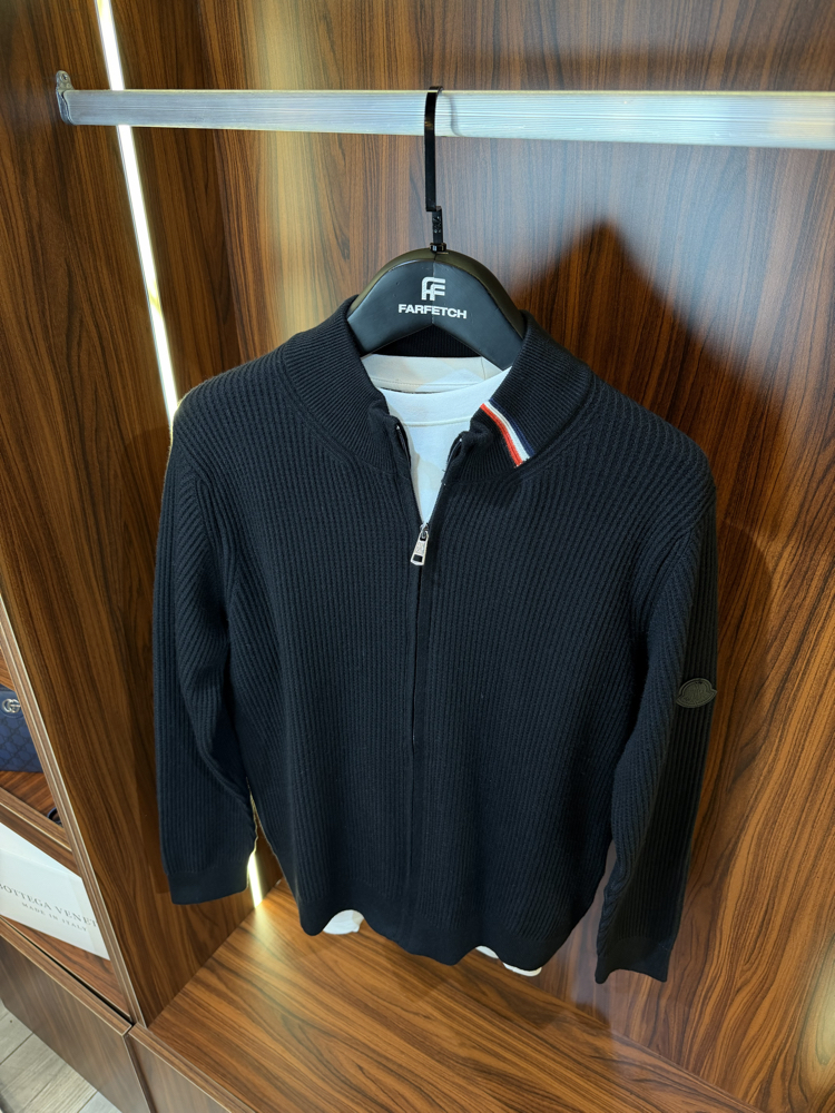 Moncler Premium Tam Fermuarlı Hırka T-1