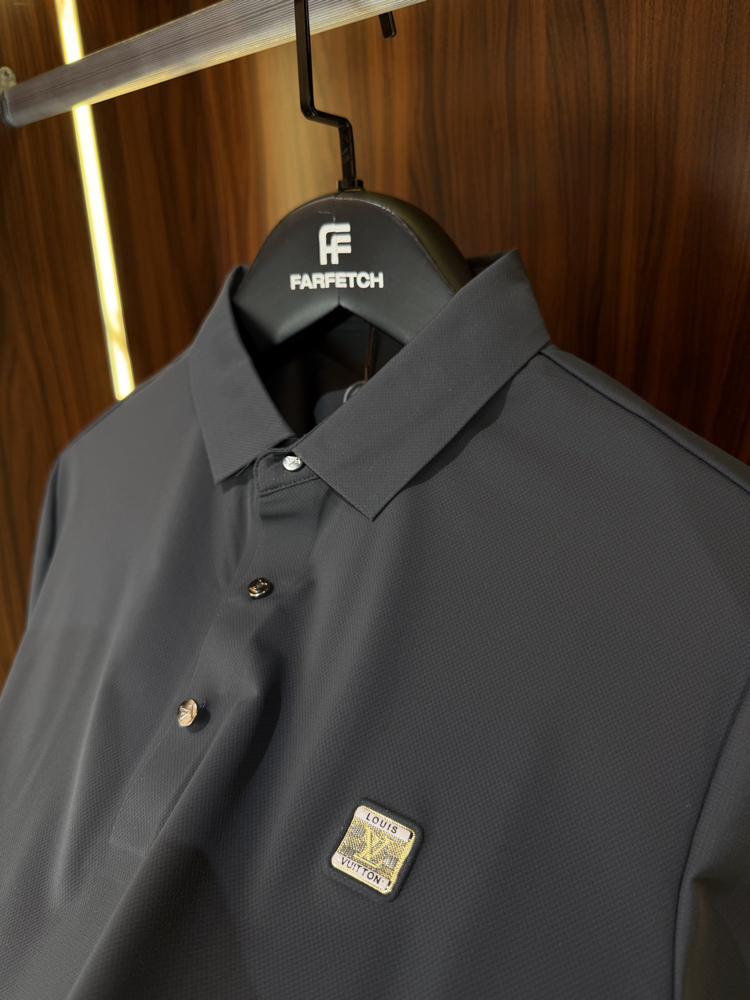 Louis Vuitton Premium Pamuk Polo Yaka İthal Tshirt T-1
