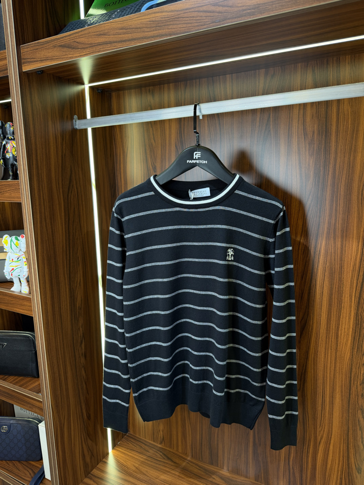 BRUNELLO Premium Pamuk Sweatshirt T-1