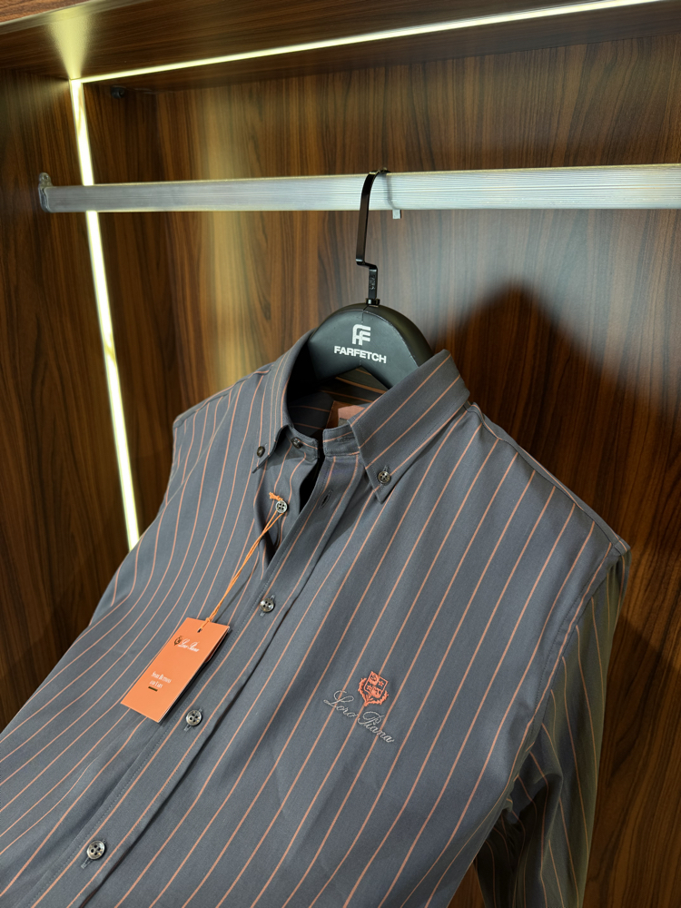 Loro Piana Premium Pamuk Gömlek T-1