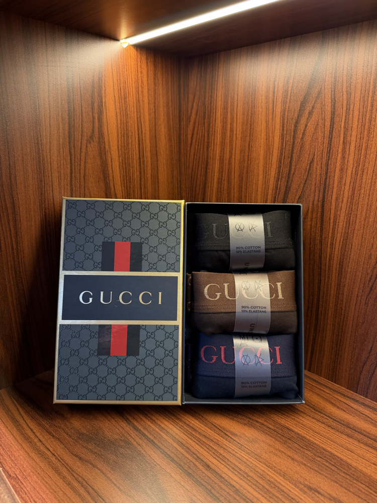 Gucci Premium Pamuk Boxer T-1