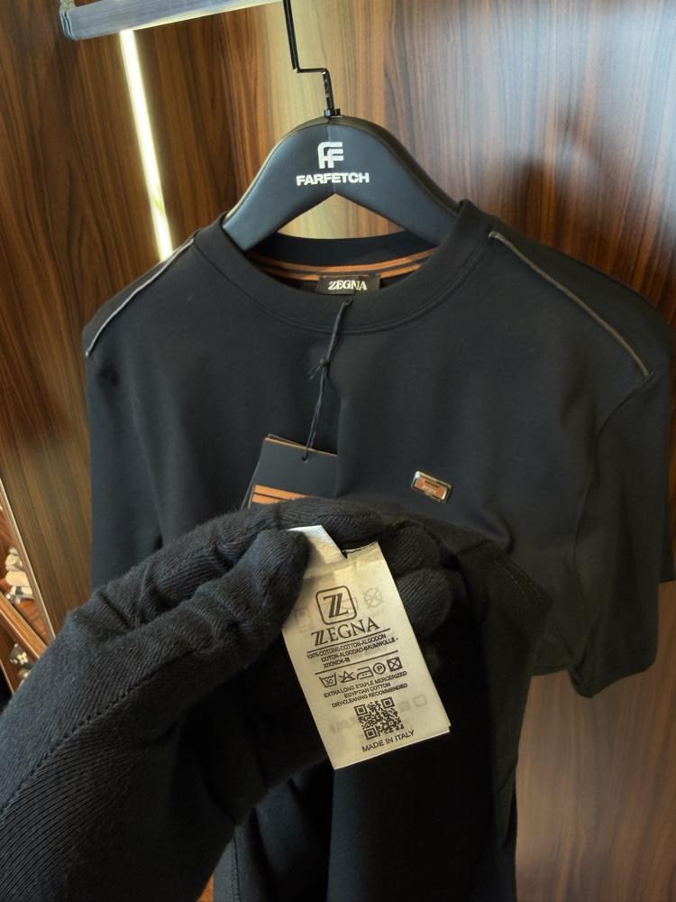 Zegna Premium  Pamuk Tshirt 