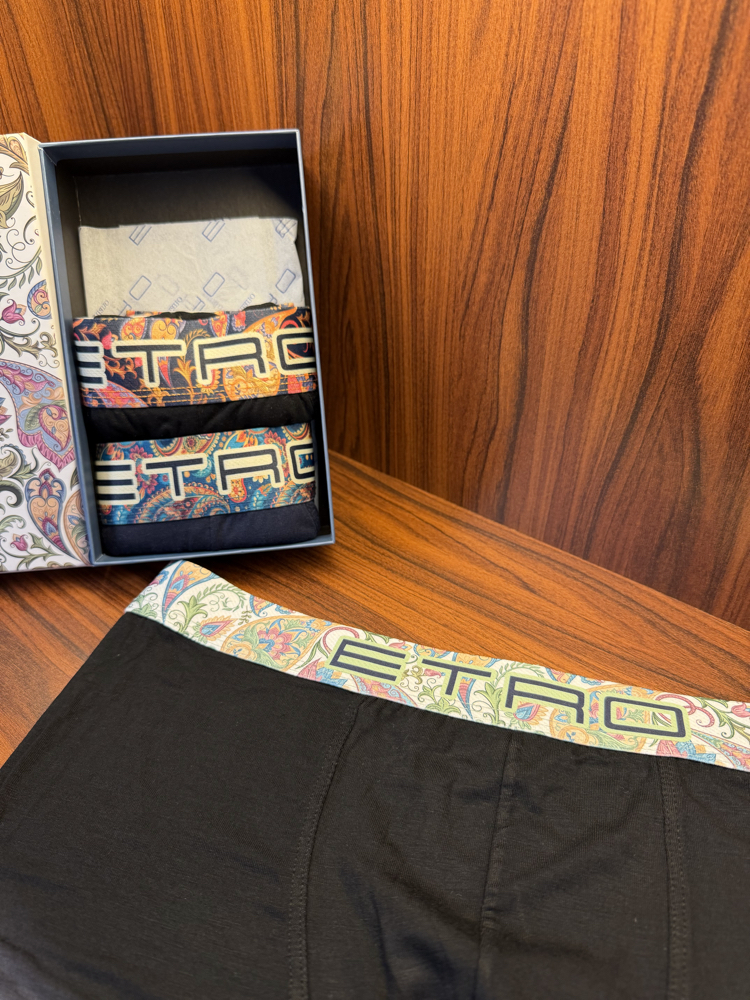 Etro Premium Pamuk Boxer T-1