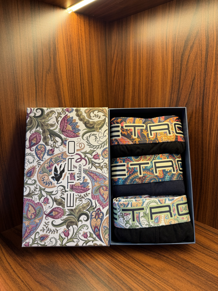 Etro Premium Pamuk Boxer T-1