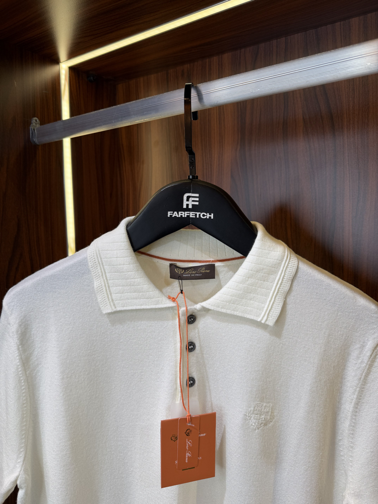 Loro Piana Polo Yaka Premium Triko T-1