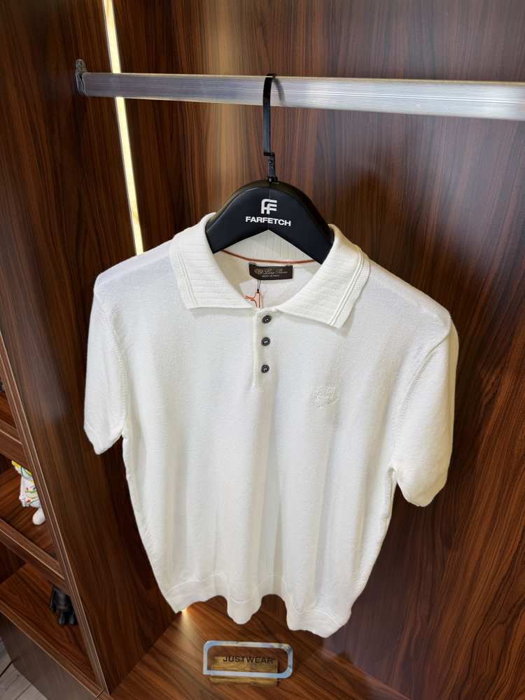 Loro Piana Polo Yaka Premium Triko T-1