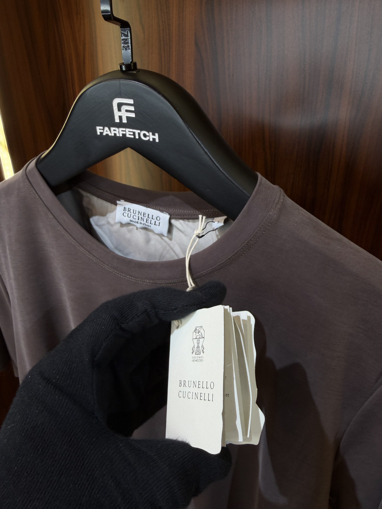 BRUNELLO CUCINELLI Premium  Pamuk Tshirt  T-1