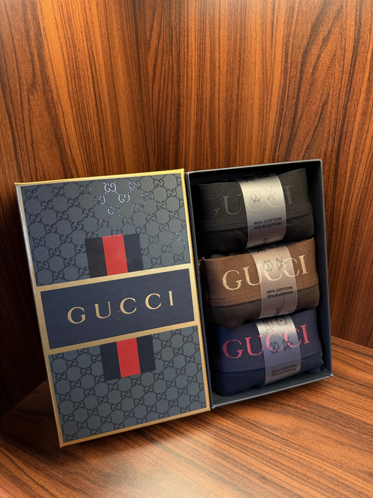 Gucci Premium Pamuk Boxer T-1