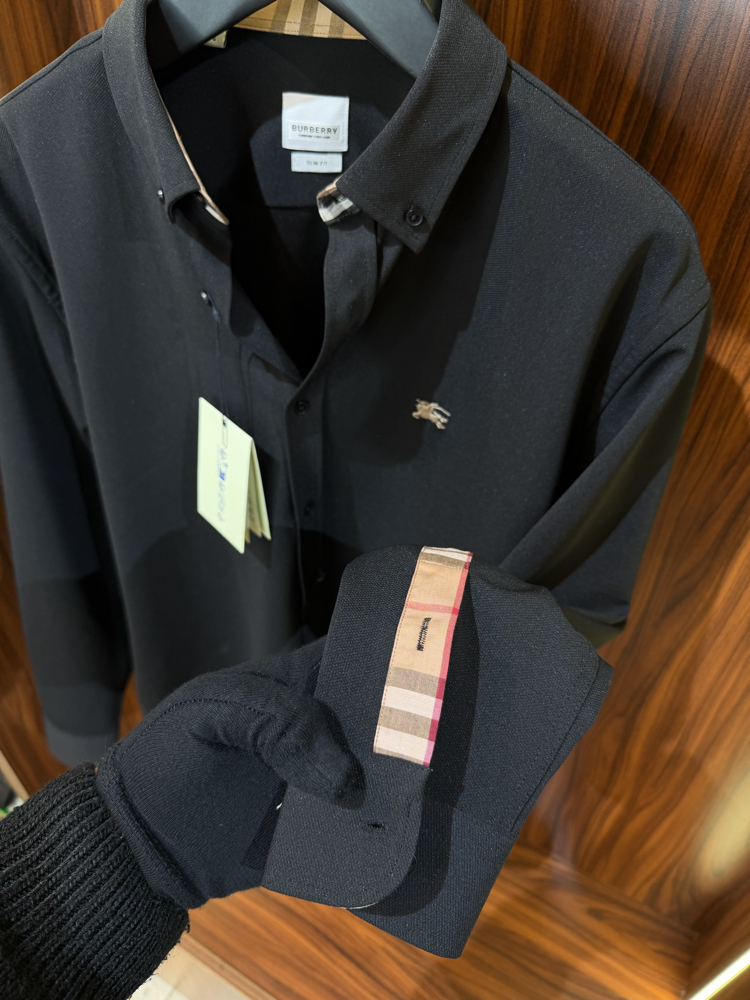 Burberry Premium Kırışmaz Gömlek T-1