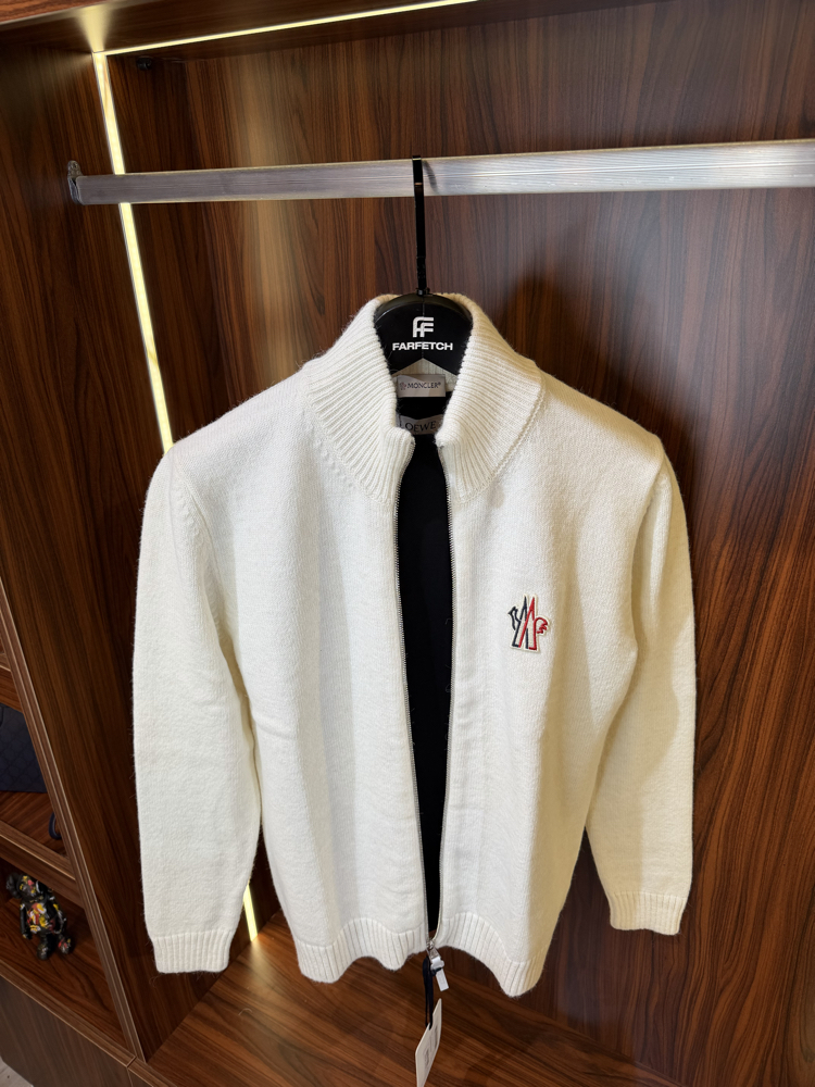 Moncler Premium Tam Fermuarlı Hırka T-1