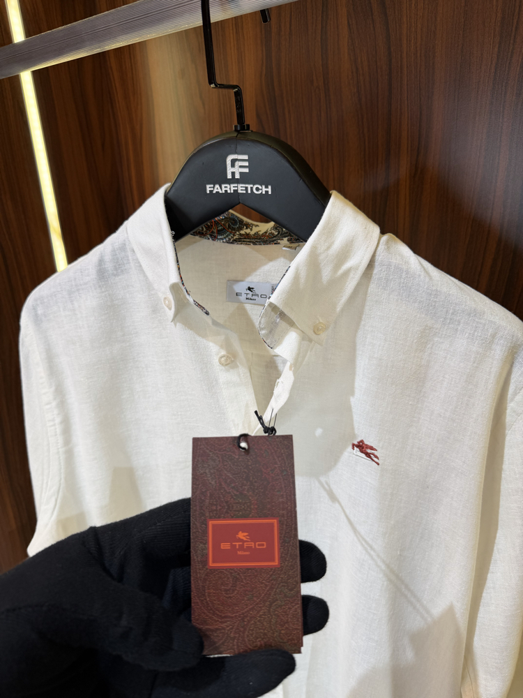 ETRO Premium Keten Gömlek T-1