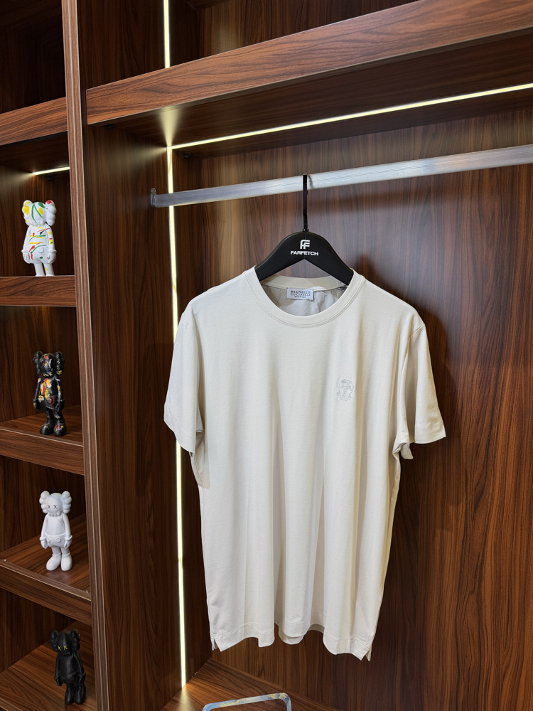 BRUNELLO CUCINELLI Premium  Pamuk Tshirt  T-1