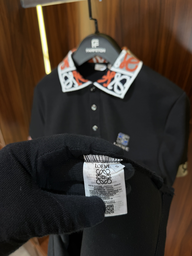 Loewe Polo Yaka Premium Pamuk Tshirt T-1