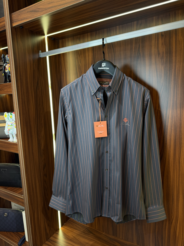 Loro Piana Premium Pamuk Gömlek T-1